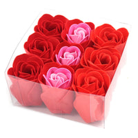 Soap Flowers, Red Roses, Set of 9 — view 5 of 5