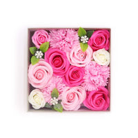 Square Soap Flower Box, Baby Pinks — view 5 of 6