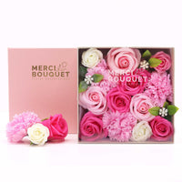 Square Soap Flower Box, Baby Pinks — view 6 of 6