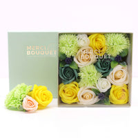 Square Soap Flower Box, Yellow & Green — view 2 of 6
