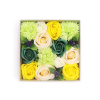 Square Soap Flower Box, Yellow & Green — view 3 of 6