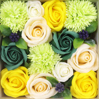 Square Soap Flower Box, Yellow & Green — view 5 of 6