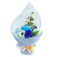 Standing Soap Flower Bouquet, Blue — view 2 of 4