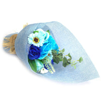 Standing Soap Flower Bouquet, Blue — view 3 of 4