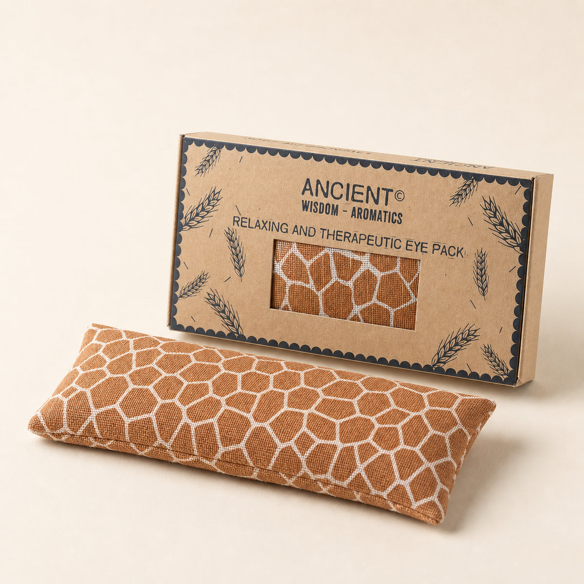 Lavender Eye Pillow, cotton and juco