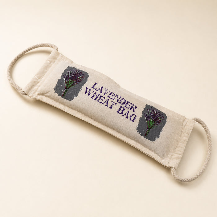 Natural Cotton Wheat Bag, lavender