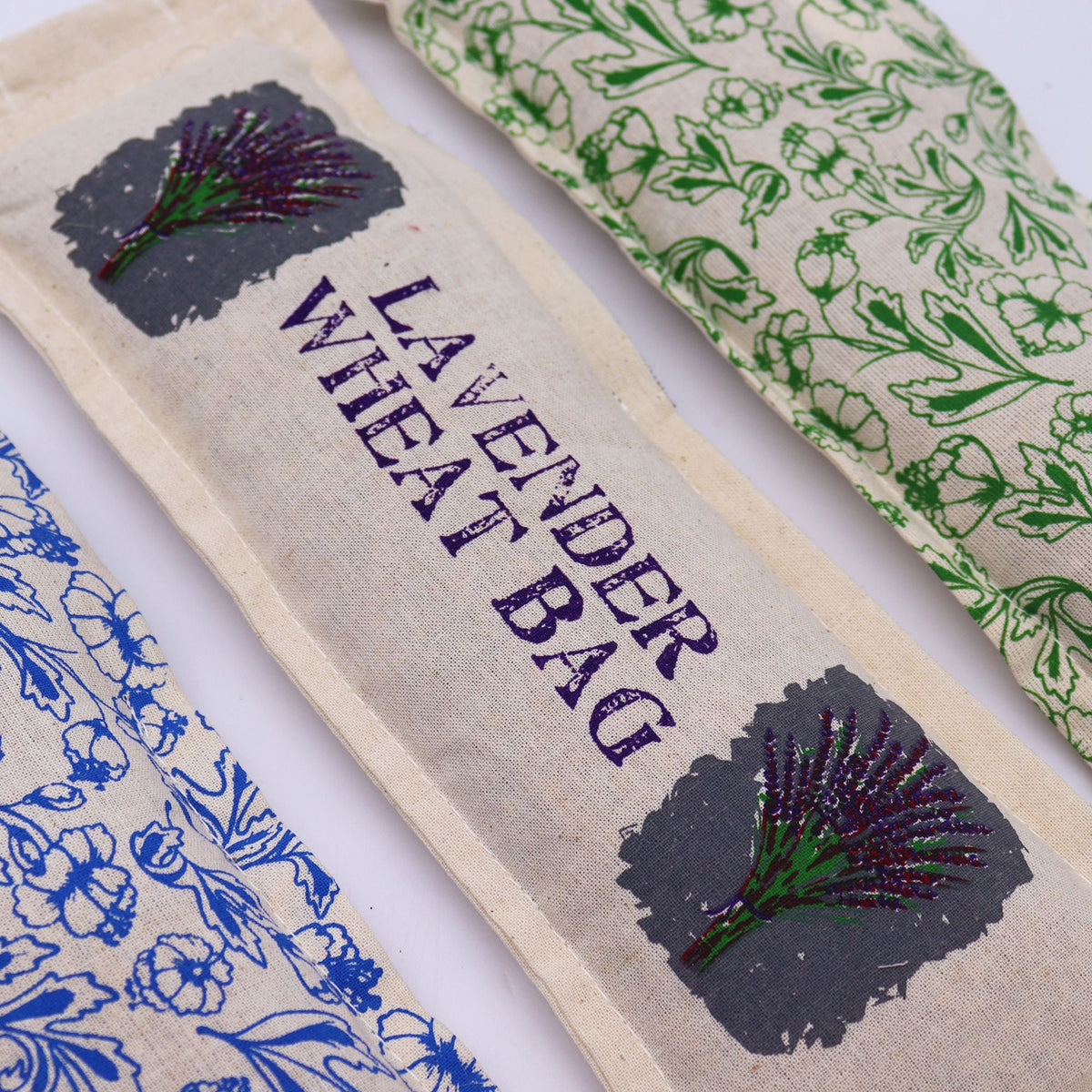 Natural Cotton Wheat Bag, lavender — view 2 of 5