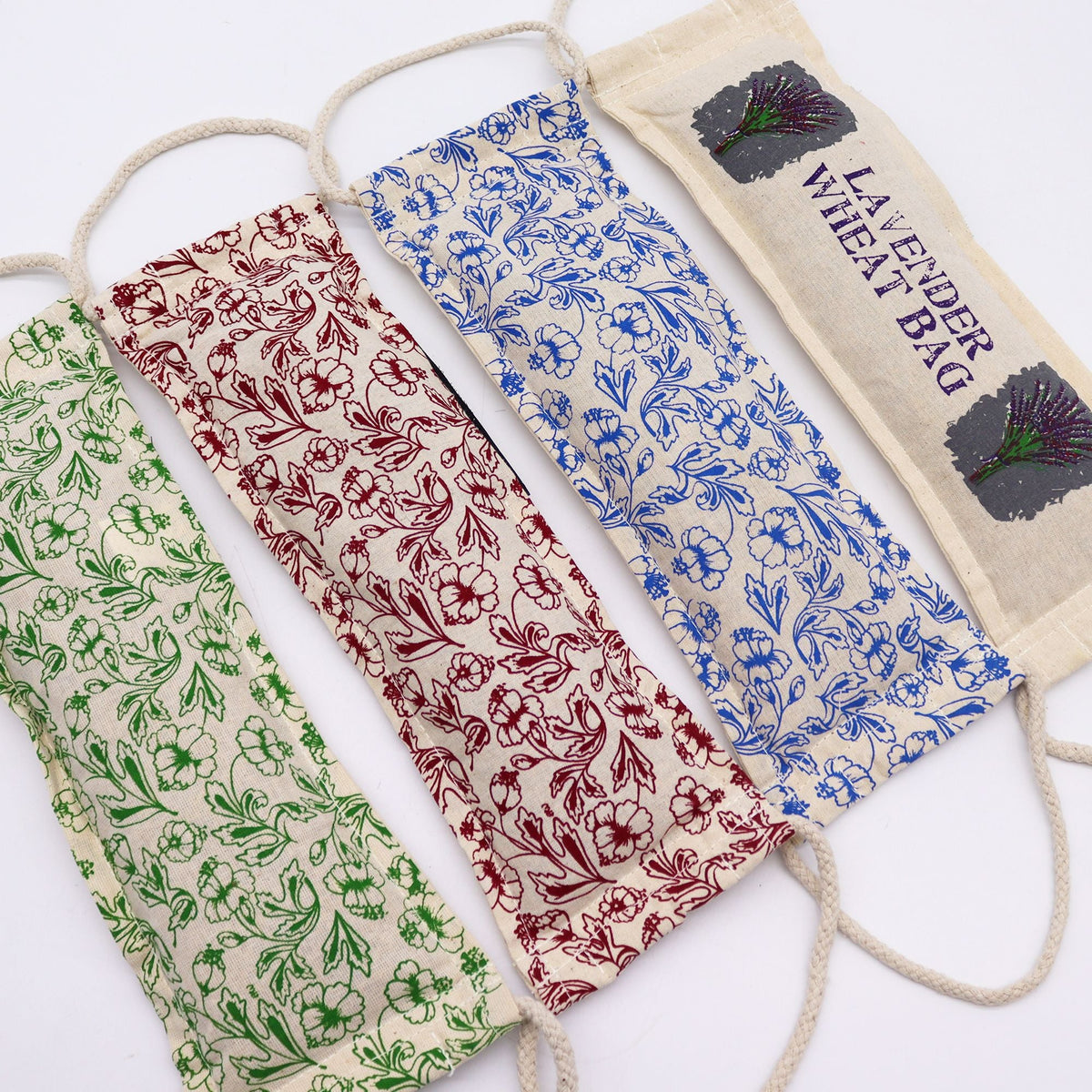 Natural Cotton Wheat Bag, lavender — view 3 of 5