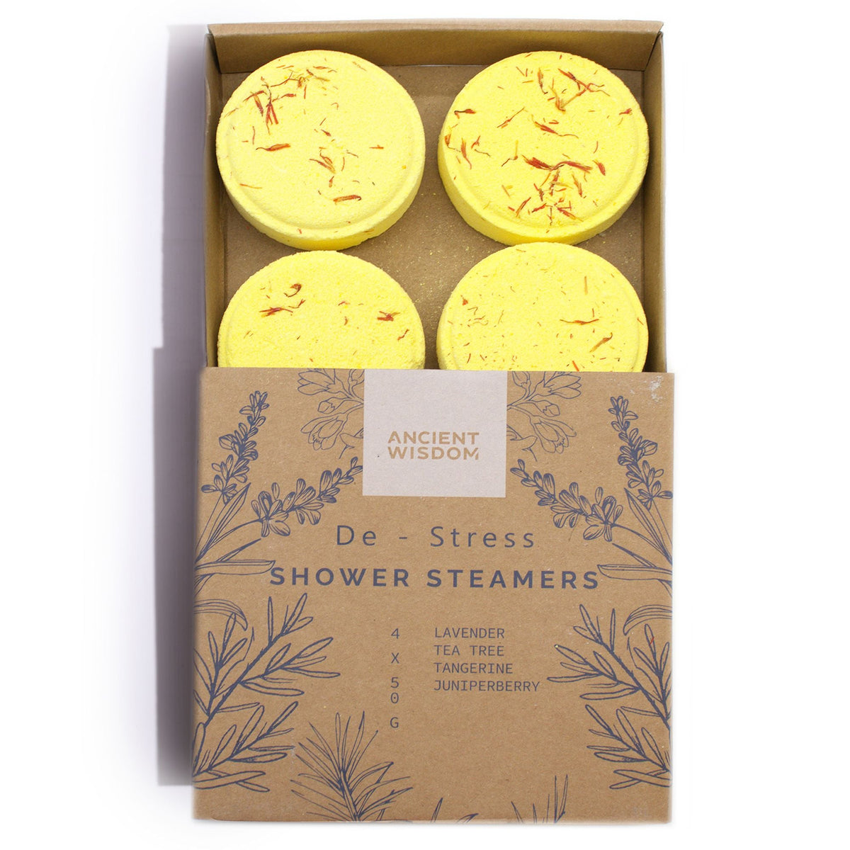 De-Stress Shower Steamers, set of 4 — view 6 of 7