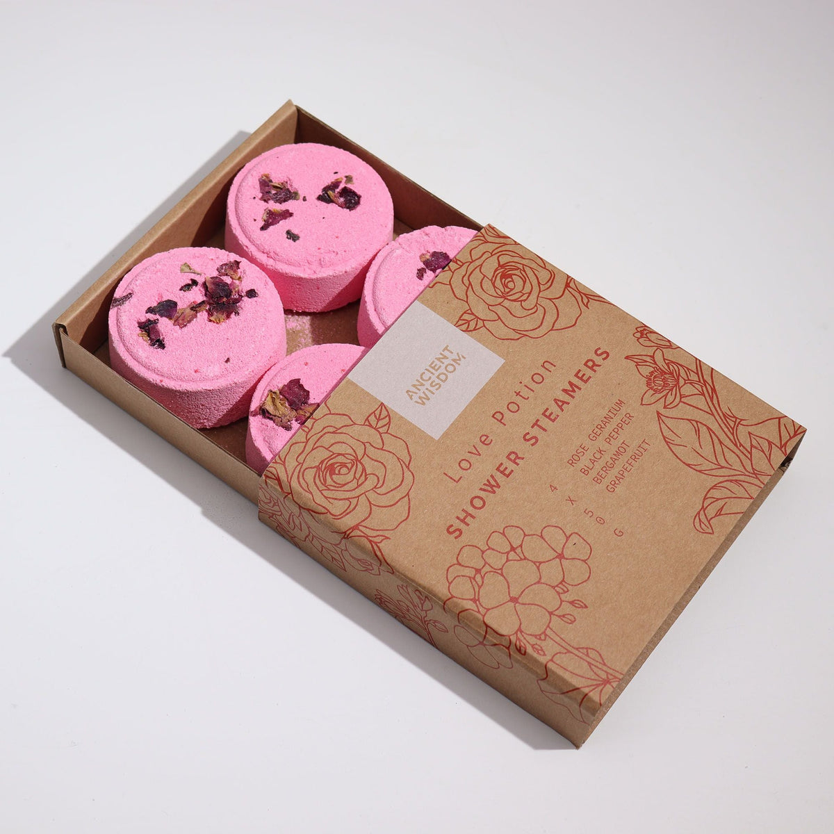 Love Potion Shower Steamers, set of 4 — view 4 of 6